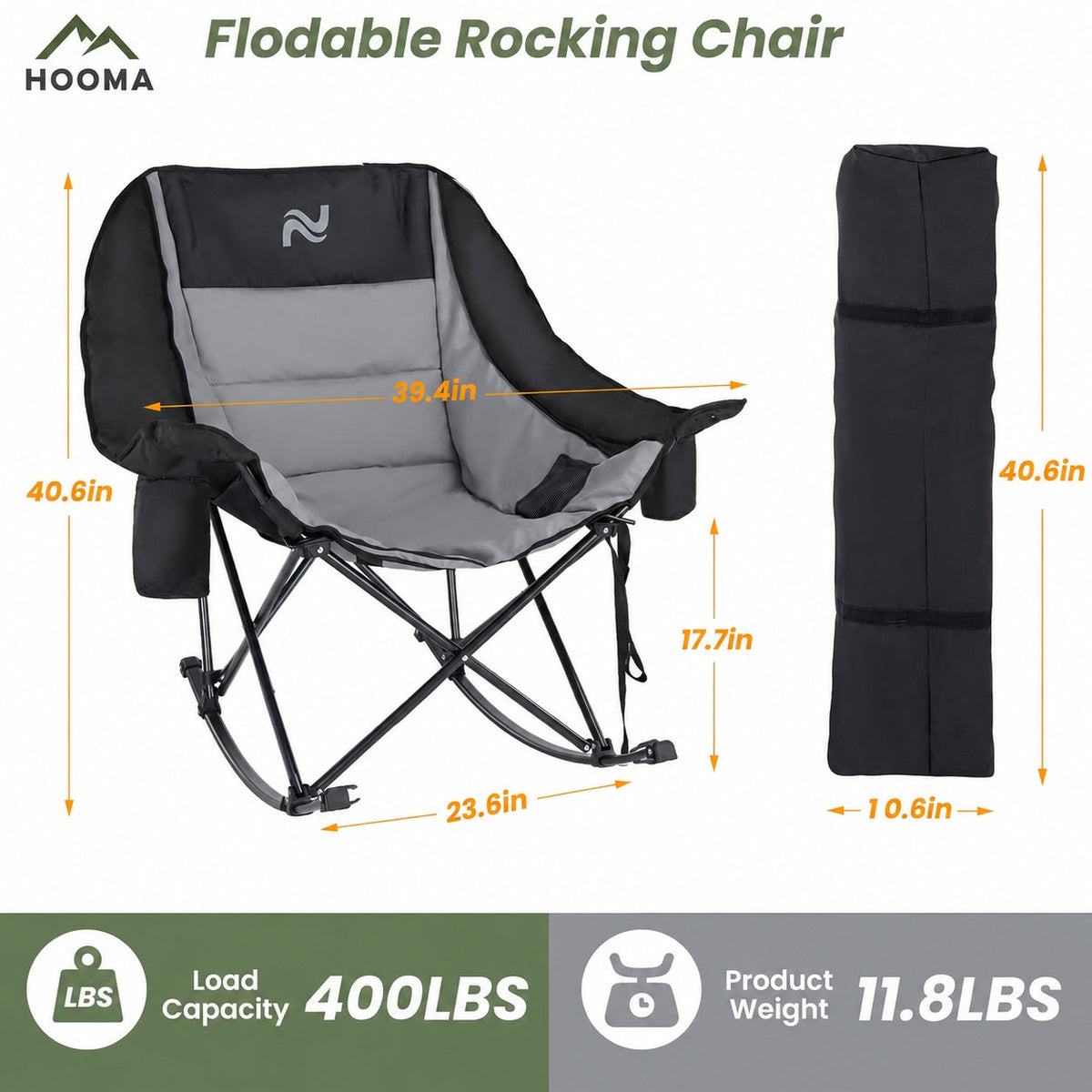 CampRock Rocking Outdoor Chair